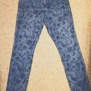 Falls Creek Floral Jeans